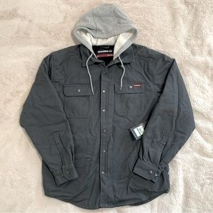 NWT Wolverine Jacket with Hoodie Grey Size L (Mens)